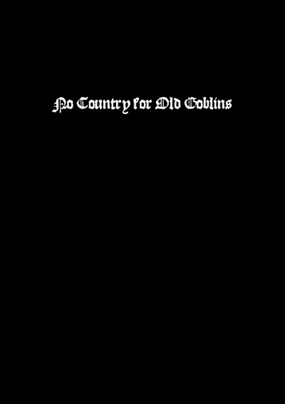 No Country for Old Goblins Cover